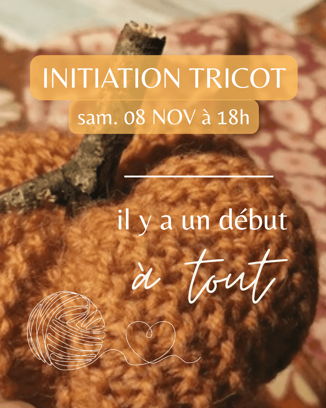 atelier initiation tricot